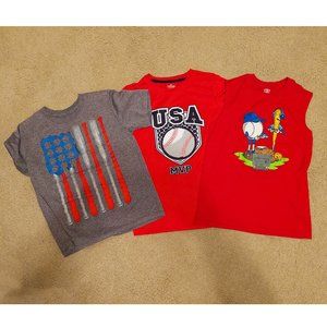 3 piece baseball shirts